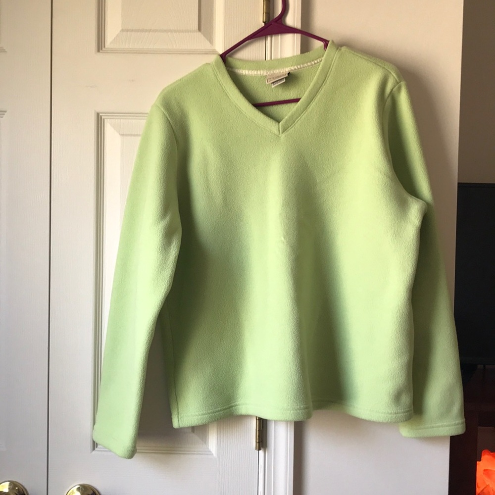 L.L. Bean fleece pullover
